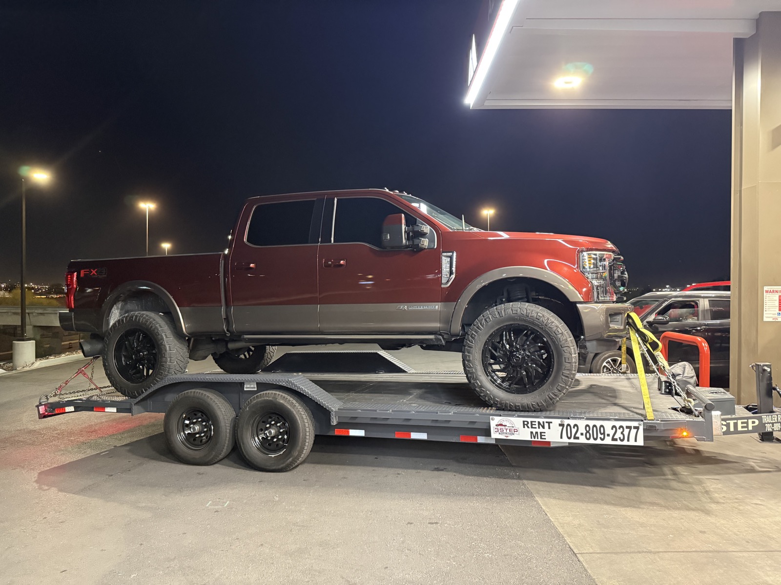 Construction equipment trailer rental Las Vegas