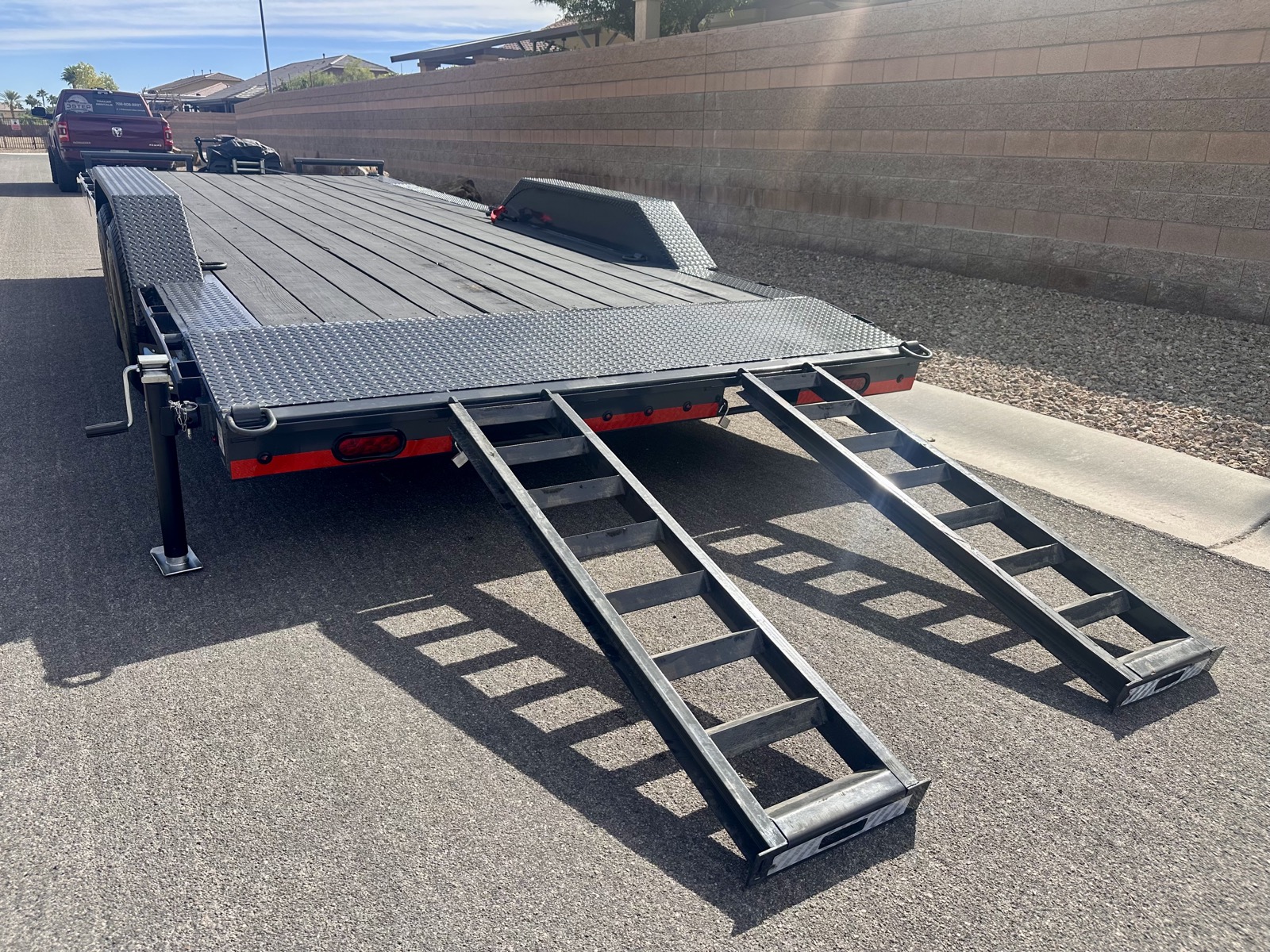 Heavy equipment trailer rental near me Las Vegas